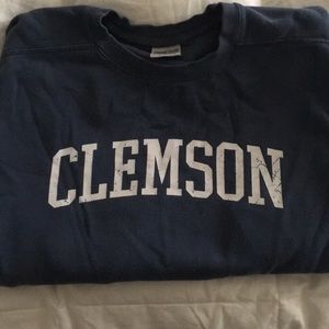 Clemson comfort colors sweatshirt